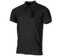 MFH Tactical Coolmax Polo Shirt - Black