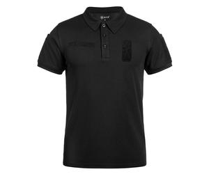 MFH Tactical Coolmax Polo Shirt - Black