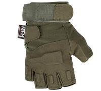 MFH Protect Fingerless Gloves OD Green size L