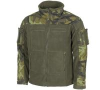 MFH Tactical US Combat Mens Fleece Hunting Army Jacket M95 Czech Woodland Camo