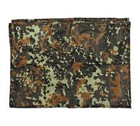 MFH Tarp Tarpaulin 200 x 300cm Outdoor Tactical Military Flecktarn Camo