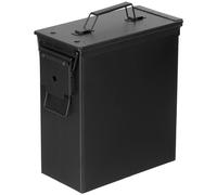 MFH US Ammo Box Cal.50 Camping Outdoor Survival Army Work Black