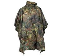 MFH US Army Rain Poncho Ripstop Rain Cape Raincoat Suit