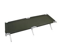 MFH US Army Type Aluminium Field Cot Camping Military Survival Travel Bed Olive