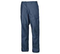 MFH US BDU Combat Trousers Mens Work Cargo Hiking Military Outdoor Trekking Blue