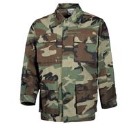 MFH US BDU Field Jacket Ripstop Mens Tactical Hunting Military Woodland Camo