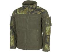 Mfh Us Combat Fleece Jacket Czech Woodland Size Large