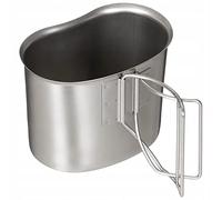 Steel mug MFH US Army Canteen with a folding handle 0.5 l