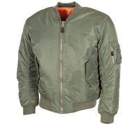 MFH US MA1 Flight Bomber Jacket Reversible Mid-Weight Air Force Security Casual