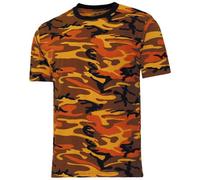 MFH Streetstyle T-shirt - Orange Camo