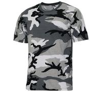 MFH US Streetstyle T-Shirt Mens Sport Gym Military Excersise Army Urban Camo