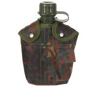 Mfh Us Style Canteen Bottle Flecktarn