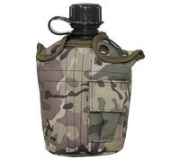 MFH 1L MILITARY WATER BOTTLE ARMY CANTEEN TRAVEL HYDRATION OPERATION CAMO COVER