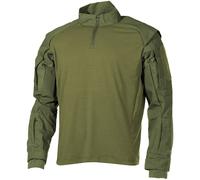 MFH US Tactical Shirt Mens Combat Military Airsoft UBACS Hunting Top OD Green
