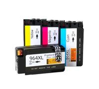 MFHgLKT 1BK 1C 1M 1Y Ink Cartridge Set Compatible With 964XL 964 OfficeJet Pro 9010 Series Printers