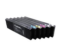 MFHgLKT 6 Pack Compatible Ink Cartridges 220ml Compatible With Roland Mimaki Mutoh Printers Black Ink(6 PCS CMYKWW)