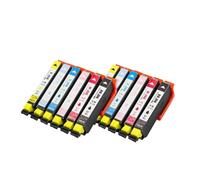 MFHgLKT Compatible IC80XL Ink Cartridge Compatible With Use With Various Printers Including 707A 977A3 807AW AB AR 907F 777A 708A 808AW AB AR 978A3 979A3(6 color 2set)