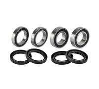 MFHgLKT Motorcycle Front Rear Wheel Bearing Seals Compatible With 2003-2018 EXC300 EXC EXCF SX SXF XC XCF XCW XCFW 125 250 300 350 450 500 530(Kit)