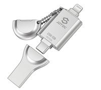 MFi Certified 256GB 3-in-1 Photo Stick for iPhone & Android - USB Flash Drive & Type-C Photo Storage Stick