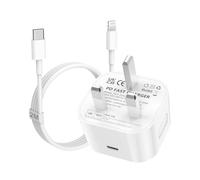 【MFi Certified】iPhone Charger - 20W USB-C Fast Charger Cable and Plug Adapters with 2M USB C to Lightning Phone Lead Compatible with iPhone 14/14 Pro/13/12/11/Plus/Pro/Pro Max/X/XR/XS/SE