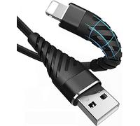 [MFi Certified] iPhone Charger Cable 1m, 2Pack 1metre Short Lightning Cable Fast Charging Cord 3 Feet for iPhone 11/11 Pro /11 Pro Max/XS/XS Max/XR/X/8/8 Plus/7/7 Plus/6/6 Plus/5/SE