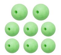 Mfingey Tarp Pole Tip Cover (8PCS), TRP Material, Light Green, Tent-Tarps Insulation, Glows in the Dark, Waterproof, for Camping, Hiking, Outdoor Activities