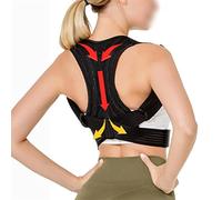 MFJGHU Invisible Back Posture Corrector Band Brace Extended Support Belt Adjustable Spine Lumbar(L)