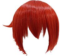 MFKaish Cosplay wig for Cells at Work! Red Blood Cell red