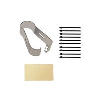 MFLDSFLHM (10pcs Nibs Pack) Galaxy s24 Ultra s Pen Hard Tips Replacement Parts,s Pen Replacement Tips s24 Ultra Parts,Stylus Pen Nibs Replacement for Samsung Galaxy 24 Ultra 5G [Black Color]