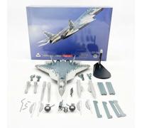 MFMEXUL Alloy Aircraft Diecast Fighter Plane Model Fifth Generation Jet Model Precision Engineering Display Stand Suitable for Desk Decoration Study Room, 1 72 SU-57 Active Service Aircraft No. 01