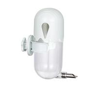 MFMEXUL Automatic Water for Caged Birds, Removable PP And Metal Bottle, Odorless, Dustproof System, White