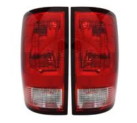 MFMEXUL Automotive Tail Lamp Rear Light Brake Light Pair With Pc Frame And Clear Section For Pickup 2009-2018 Improved Light Transmission Suitable for everyday driving light