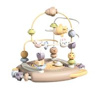 MFMEXUL Bead Maze Learning Toy for Children, Ball Puzzle with Roller, Polypropylene Material, Suitable for Promoting Mental Development, Camel