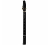 MFMEXUL Beginner Saxophone Mini Saxophone 8 Hole Resin Lightweight Fingering Breath Control Learning Tool suitable for home practice school classes travel