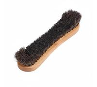 MFMEXUL Billiard Brush Wood Handle Table Cloth Maintenance Tool for Effective Debris Removal and Corner Grooming Suitable for Game Parlor Pool Competition Social Setting, L, Horsehair No-shed