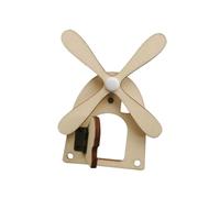 MFMEXUL Busy Board Toy Sensory Board Manual Wood Fine Motor Skills Creativity Cognitive Construction Learning Suitable for Preschool Playroom Bedroom, windmill