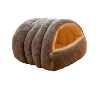 MFMEXUL Cat Cave Bed Cushion, Warm Winter Shelter for Pets, Indoor Cat Nest, Pet Supplies, L