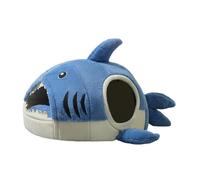 MFMEXUL Cat Nest, Shark Shape Cat Cave, Warm Washable Cat Tent, Pet Cave, Kitten Bed, M