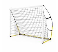 MFMEXUL Children Training Goal Portable Soccer Net Frame Target With Simple Setup Iron Pipe Tubes For Precision Touch Training, Medium 2.4m X 1.5m X 0.84m, 928 Quick Assembly Soccer Goal