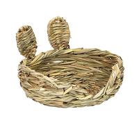 MFMEXUL Cozy Meadow Hideaway for Bunnies And Small Pets, Half Opening Style