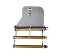 MFMEXUL Electric Drill Holder, Belt Clip, Waist Hanging Storage, Metal, Portable, Multipurpose, Heavy-duty, Hook for, golden round