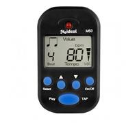 MFMEXUL Electronic Metronome Digital Metronome Tempo Guide Rhythm Assistant Clip On Metronome With Display Light And Headphone Port Suitable for instrument, Black
