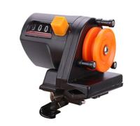 MFMEXUL Fishing Line Counter Reel Counter Depth Meter Gauge With Mechanical Counter And Clamp Mount Accurate Depth Tracking From 0 To 999m Suitable for boat fishing raft fishing sea fishing