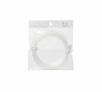 MFMEXUL Fly Fishing Line Nylon Transparent Slow Sinking Double Connector Flexible Main Line for Quiet Approach Suitable for Family Fishing Solo Adventures, White, Wf-3i