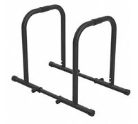 MFMEXUL Freestanding Adjustable Parallel-Bar Exercise Station Compact Freestanding Bodyweight Training Bar Easy Setup Calisthenics Equipment for Home Gym