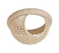 MFMEXUL Hammock for Resting in The Aquarium, Multi-purpose Hiding Place Decoration, Compact Aquarium Accessory, Decorative Ornament, Floating Feeding, Beige