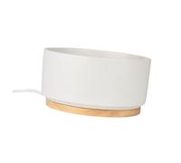 MFMEXUL Heated Water Food Bowl 1L Constant Temperature Pet Bowl for Squirrel Dog Cat