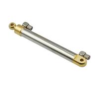 MFMEXUL Hydraulic Cylinder for RC Models, Mini Stainless Steel Cylinder, Heavy Duty Replacement Part, Direct Replacement, Smooth, Suitable, 75 mm Stroke