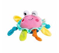 MFMEXUL Infant Bouncing Ball Stuffed Musical Toy Singing Dancing Crawling Companion Soft Material Rhythmic Crustacean Speech Playback Washable Cover Suitable for Infant Sensory Activity, Octopus