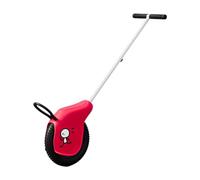 MFMEXUL Kids Unicycle Push Along Walking Toy Developmental Pull Toy Wheel Toy for with Silent Bearings Suitable for Preschool Acti, rose pink